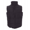 PAYPER DAYTONA 000876-0051 / Zateplená vesta s fleece podšívkou kontrastnej farby - black/yellow M