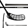 Salming Hawk Nitrolite 30 JR Black/Silver florbalka - 92 (103) cm, Levá ruka dole