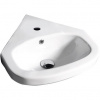 Aqualine Vitroya Keramické umývadlo 46x46 cm, biele VT145