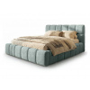 Wilsondo Čalúnená manželská posteľ s úložným priestorom Velo 2 160x200 - mentolová