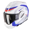 Helma SCORPION EXO-TECH EVO PRO ACUTI bílo/modro/červená - XL - Novinky
