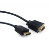 Gembird cable Displayport (M) - VGA (M) 1.8m CCP-DPM-VGAM-6