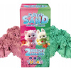 TUBAN Fluffy piesok 2 x 70 g ružová a zelená