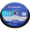 Médiá VERBATIM BD-R DL 50GB, 6x, spindle 10 ks (43746)