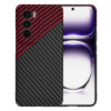 Techsuit - Carbonite FiberShell kryt pre Oppo Reno12 - červený Vortex KF2333521