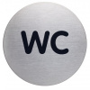 Durable Piktogram WC text