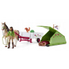 Schleich Sarah a kempingový výlet 42533