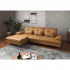 Sit & More ROHOVÁ SEDAČKA, textil, koža, kari žltá - Sedačky - 000144011730