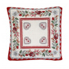 Gobelínová obliečka na vankúš Červené Srdiečka Viacfarebná 42x42 cm