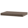 Autronic P-023 SON2 - Polička nástenná 40 cm, MDF, 3D dekor dub sonoma dark, balené v ochrannej fólii