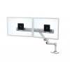 ERGOTRON ERGOTRON LX Desk Dual Direct Arm, bílý, stolní rameno pro 2 monitry až 25