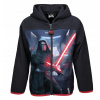 Mikina - Disney Detská mikina Veľkosť 104 s dlhým rukávom červená, modrá, oranžová (Mikina Star Wars s kapucňou Polar 104)