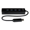 STARTECH 4 Port SuperSpeed Portable USB 3.0 Hub, STARTECH 4 Port SuperSpeed Portable USB 3.0 Hub - ST4300PBU3