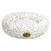 Nobby Alanis donut plyšový pelech leopard šedá 45cm