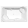 Polysan Obdélníková vana Duo 200x120 cm akrylát levá i pravá 16111