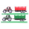 Traktor s vlečkou 2 barvy