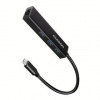 Axagon HMC-GL3A HUB 3xUSB-A RJ45 ALU USB 3.2