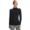UNDER ARMOUR Dámske tričko s dlhým rukávom CG Authentics Mockneck - čierne (1368702-001) Veľkosť: L/Regular