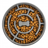 Outward Hound Fun Feeder Gray - protihltacia miska, šedá, L (3-4 šálky)