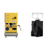 Profitec GO, yellow + Eureka Mignon Silenzio, BL black