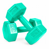 Modehome Gumber Dumbbells 2x 3 kg 2 ks. (Kettlebell vinyl 8 kg čierny HMS KNV08)