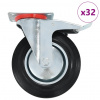 vidaXL Otočné kolieska 32 ks, 200 mm - 217747-211275
