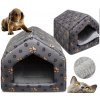 Búda/ležovisko pre psa/mačku Tropcgroup 64x50 cm SIVÁ