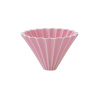 Origami keramický dripper M růžový