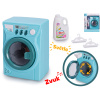 Práčka 14x10 cm na batérie so svetlom, zvukom a doplnkami