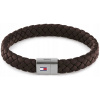 Kožený náramok s oceľovým zapínaním Tommy Hilfiger 2790330