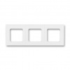 ABB LEVIT Rámeček 3901H-A05030 03 trojnásobný, pro vodorovnou i svislou montáž, bílá/bílá