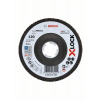 BOSCH X-LOCK Lamelové brúsne kotúče Best for Metal systému Ø 115 mm, G 120, X571, lomená verzia, sklolaminát 2608619200