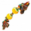 Dog Fantasy barevná 2 knoty + 2 tenisáky 35 cm