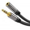 PremiumCord HQ stíněný prodlužovací kabel Jack 3.5mm - Jack 3.5mm M/F 5m