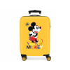 Joumma Bags Kufor tvrdý kabínový ABS Mickey Mouse 3D Ochre 34 l