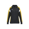 ERIMA CELEBRATE 125 TRÉNINKOVÁ BUNDA S KAPUCÍ - DÁMSKÁ - Černá, Žlutá - veľkosť 34 eur