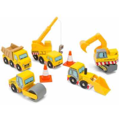 Le Toy Van set stavebných strojov