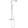 GROHE Euphoria SmartControl Duo nástenný sprchový systém s termostatom, horná sprcha 2jet priemer 310 mm, ručná sprcha 3jet, chróm, 26507000