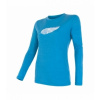 SENSOR Termoprádlo Merino Wool PT Dámske Tričko dl.rukáv MODRÁ FEATHER - M