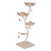 Škrabací strom Cat´s Flower XXL - krémová