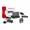 Asistenty parkovania TFT02 4,3” s kamerou HD-501-IR 4-senzorové, čierne Amio