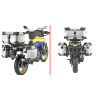 PLOS3125CAM trubkový nosič bočných kufrov PL ONE-FIT pre Suzuki V-Strom 800 DE (23-24)