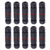 10 X HERMETICKÝ KÁBLOVÝ KONEKTOR 3PIN IP68 0,5-2,0 MM2