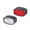 Solight set nabíjacích cyklo svietidiel, 160lm predné, zadné červená, Li-Ion, USB