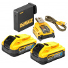DCB094H2 DEWALT USB-C NABÍJECÍ KIT, 2 X POWERSTACK 5,0 AH