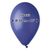Balóniky Gemar tmavo modré – 30 cm/12
