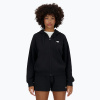 Dámska mikina New Balance French Terry Full Zip black