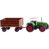 Wiking 096004 N model zemědělského stroje Fendt Oblíbené s přívěsem