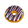 Textilomanie Dekoračný vankúšik Donut s polevou 38 cm 40 x 45 cm