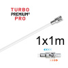 Rýchloupínacia tyč dĺžka 1 m - na predlženie čističa TURBO Premium® PRO